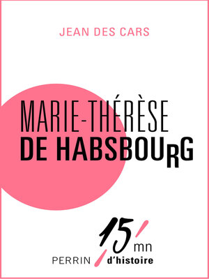 cover image of Marie-Thérèse de Habsbourg